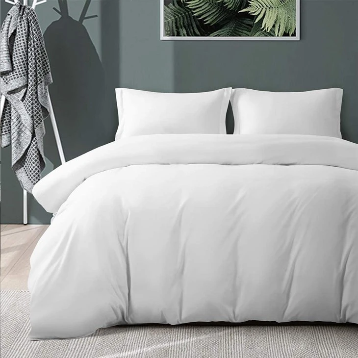 Polycotton Bedding Set For Hotel Rental Use